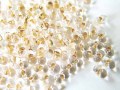 ファルファーレビーズ 2x4mm ブロンズインライン