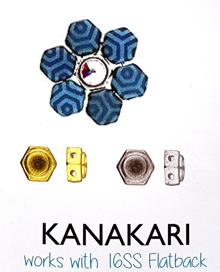 Kanakari (ハニカムビーズ用パーツ）　